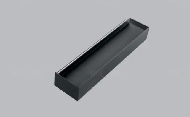 Box-Shaped Lighting Wall Mounted Shelf — kitchen & wardrobe storage hardware | N51 Living (view 1)