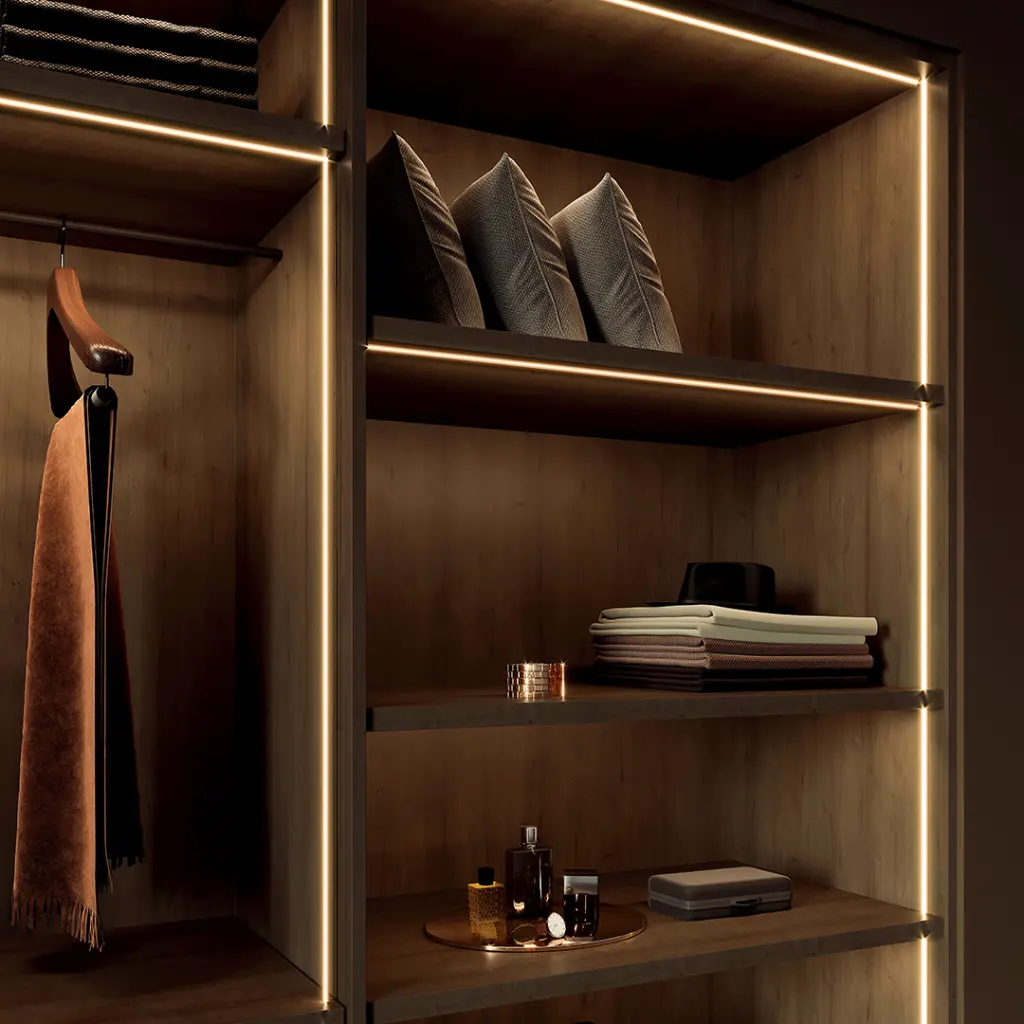 Built-in Light Bar — kitchen & wardrobe storage hardware | N51 Living (view 2)