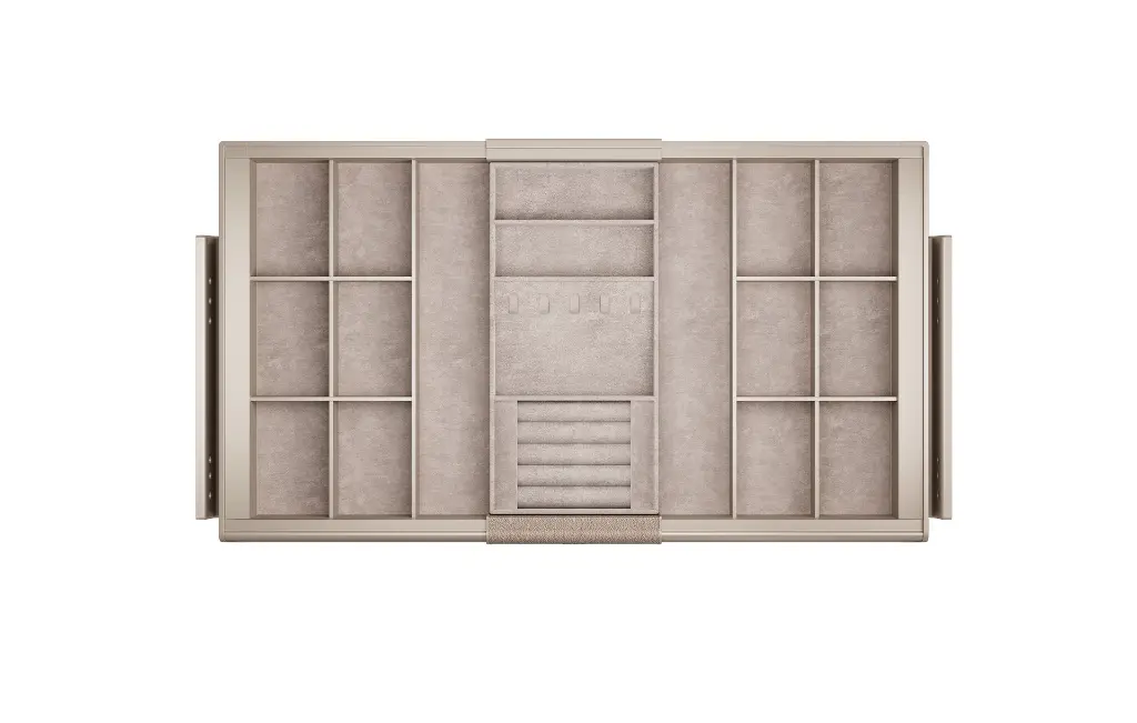 Violet Series Soft-Close Jewelry Shelf — kitchen & wardrobe storage hardware | N51 Living (view 2)