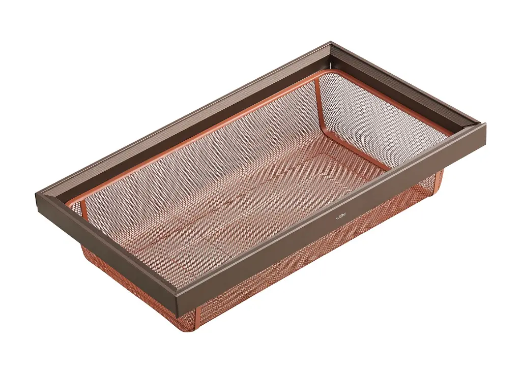 Ralphie Series Soft-Close Grid Basket — kitchen & wardrobe storage hardware | N51 Living (view 4)