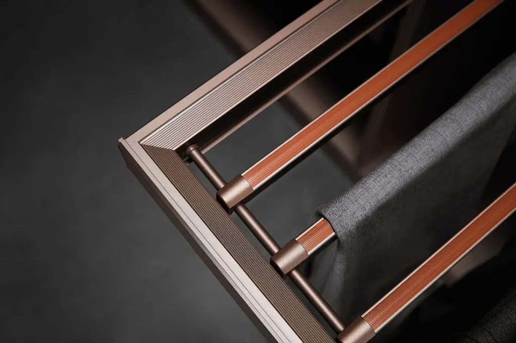 Ralphie Series Soft-Close Trouser Rack — kitchen & wardrobe storage hardware | N51 Living (view 1)