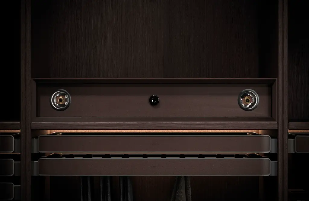 Hera Series Storage Safe — kitchen & wardrobe storage hardware | N51 Living (view 3)