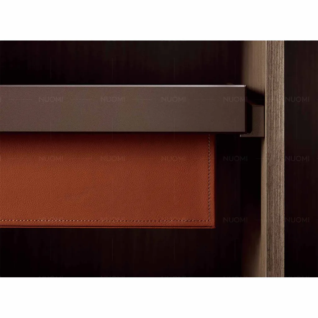 Ralphie Series Soft-Close Leather Basket — kitchen & wardrobe storage hardware | N51 Living (view 2)