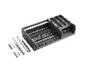Encanto Multifunctional Basket with Slidable Cutlery Tray — kitchen & wardrobe storage hardware | N51 Living (view 3)