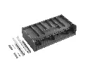 Encanto Pull-out Basket With Slideable Cutlery Tray — kitchen & wardrobe storage hardware | N51 Living (view 2)