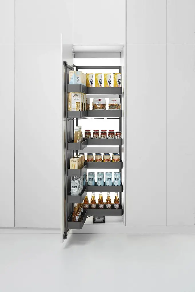 Encanto Pantry Roll-out (450mm) — kitchen & wardrobe storage hardware | N51 Living (view 1)