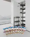 Rotatable Multifunctional Pantry — kitchen & wardrobe storage hardware | N51 Living (view 1)