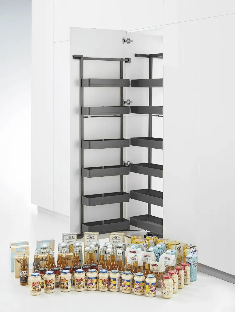Encanto Pantry Roll-out (600mm) — kitchen & wardrobe storage hardware | N51 Living (view 5)