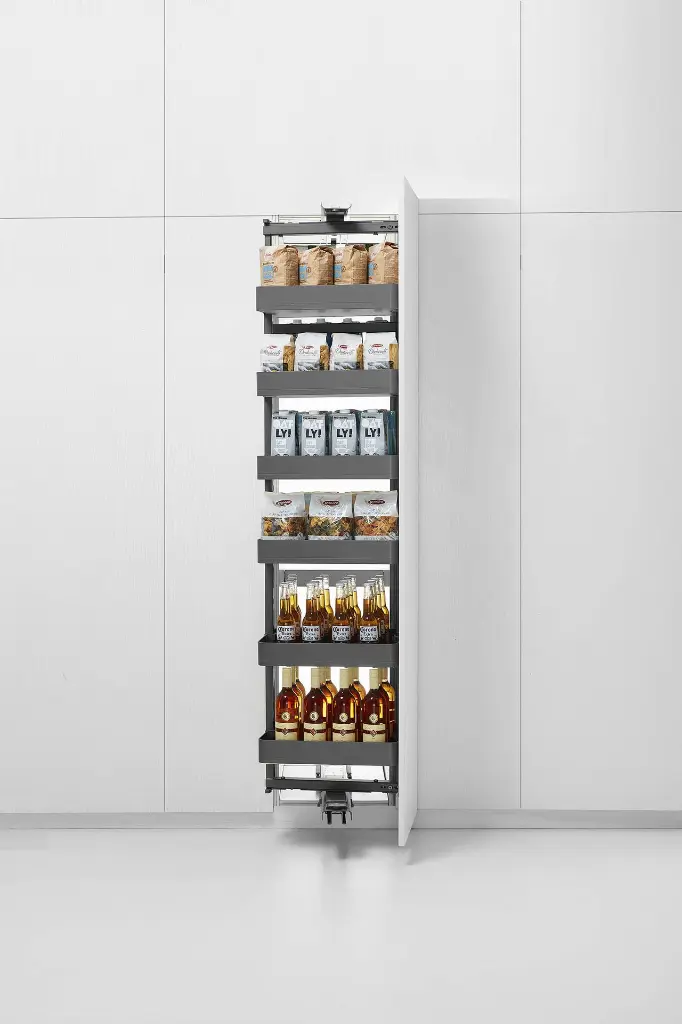 Revolving Soft Close Tall Unit (400mm) — kitchen & wardrobe storage hardware | N51 Living (view 1)