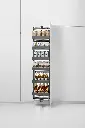 Revolving Soft Close Tall Unit (400mm) — kitchen & wardrobe storage hardware | N51 Living (view 1)