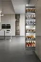Revolving Soft Close Tall Unit (400mm) — kitchen & wardrobe storage hardware | N51 Living (view 5)