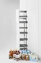 Revolving Soft Close Tall Unit (400mm) — kitchen & wardrobe storage hardware | N51 Living (view 6)