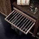 Violet Series Soft-Close Trouser Rack — kitchen & wardrobe storage hardware | N51 Living (view 1)