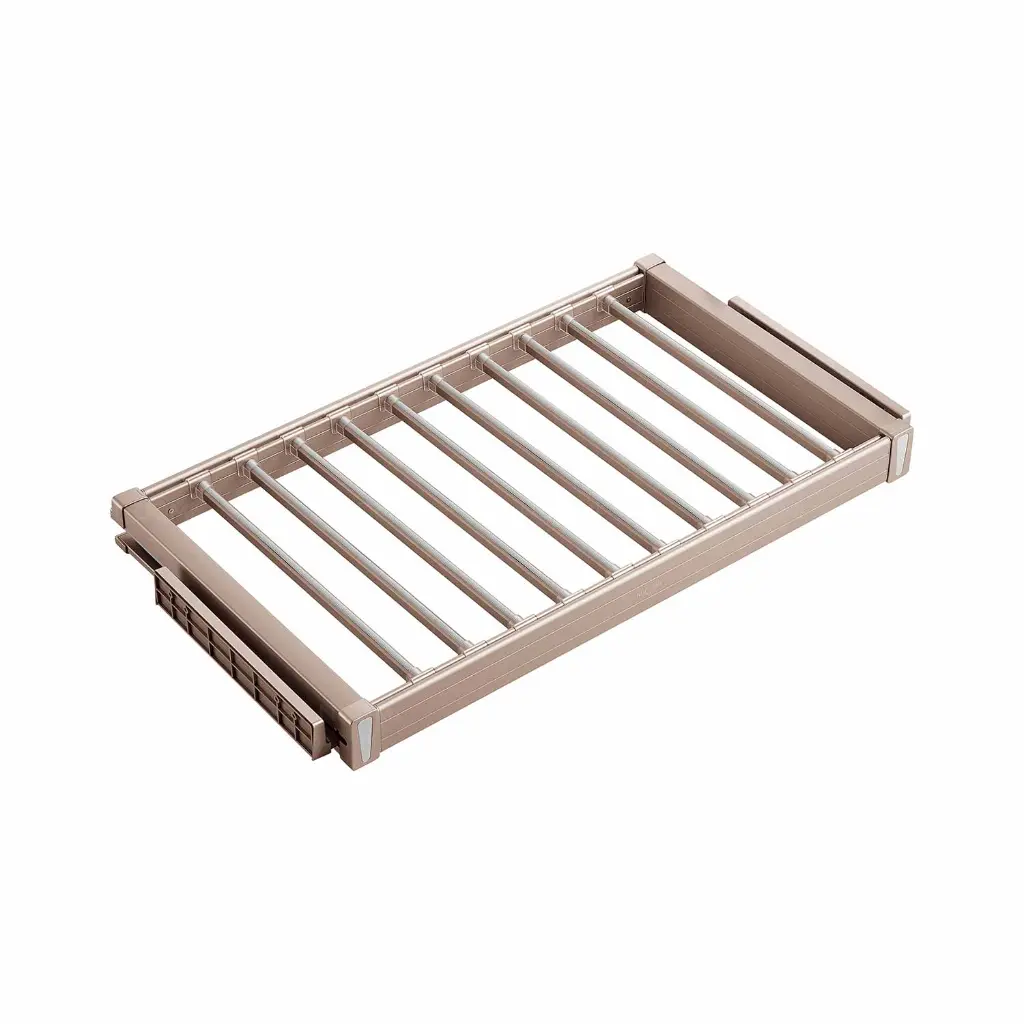 Violet Series Soft-Close Trouser Rack — kitchen & wardrobe storage hardware | N51 Living (view 4)