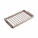 Violet Series Soft-Close Trouser Rack — kitchen & wardrobe storage hardware | N51 Living (view 4)