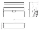 Double Layer Lifter — kitchen & wardrobe storage hardware | N51 Living (view 1)