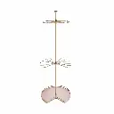 Violet High Rotatable Multifunctional Shelf — kitchen & wardrobe storage hardware | N51 Living (view 2)