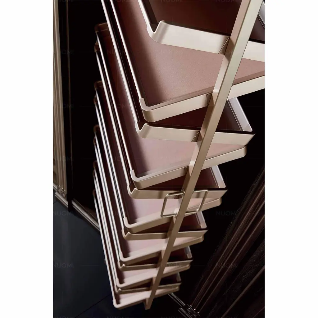 Violet 360° Rotatable Multi-tier Shoes Rack — kitchen & wardrobe storage hardware | N51 Living (view 3)