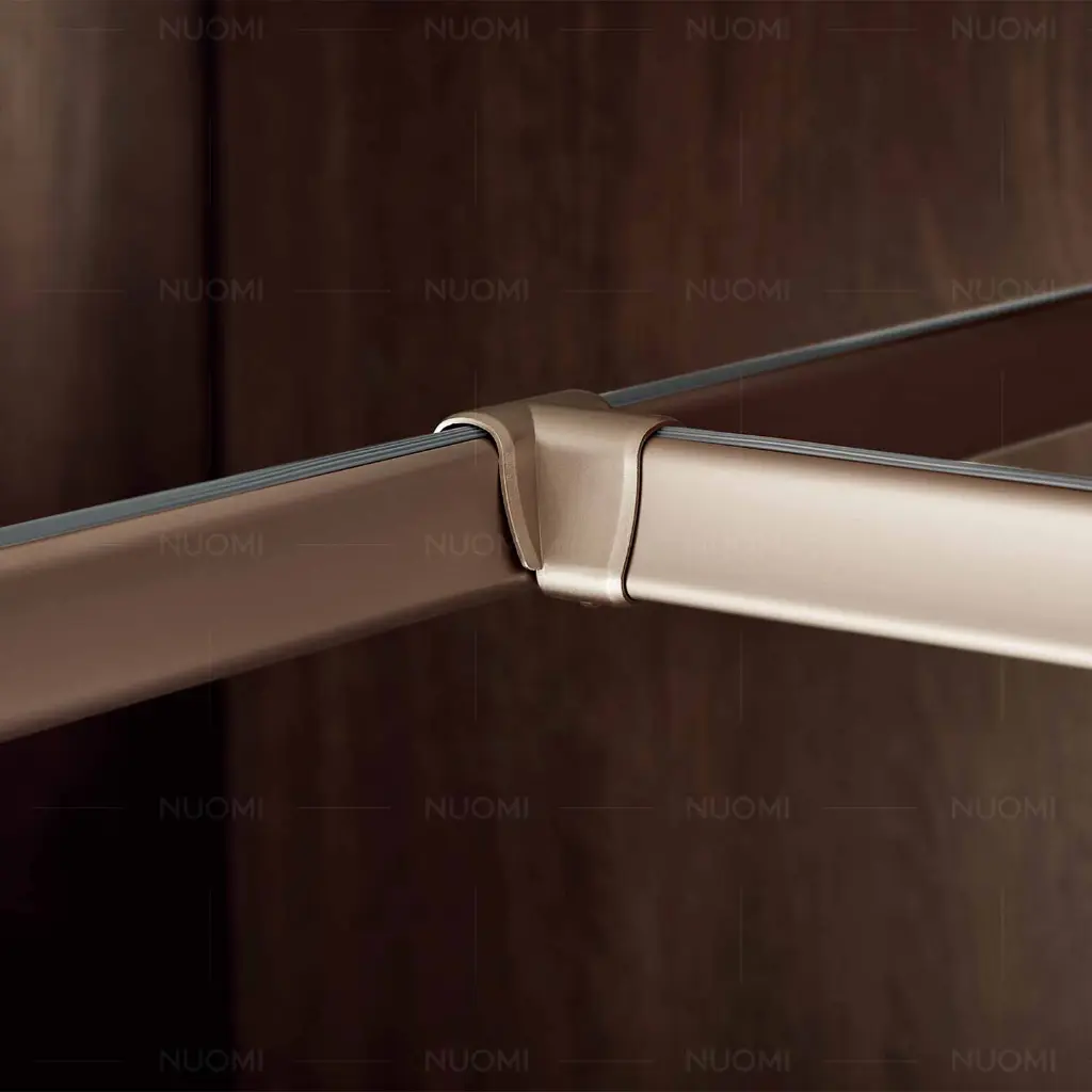 Violet Series Trapezoid Clothes Rail (Hardware 2) — kitchen & wardrobe storage hardware | N51 Living (view 4)