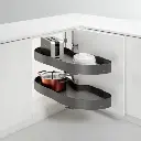 Encanto Revolving Saucer (Right) — kitchen & wardrobe storage hardware | N51 Living (view 3)