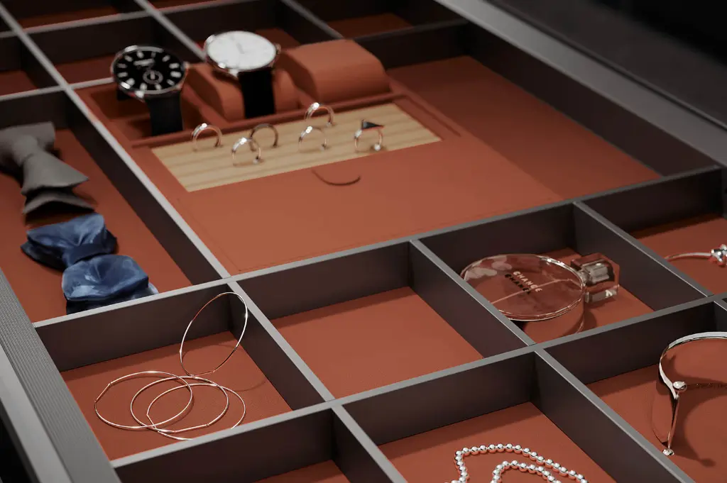 Ralphie Series Soft-Close Jewelry Shelf — kitchen & wardrobe storage hardware | N51 Living (view 2)