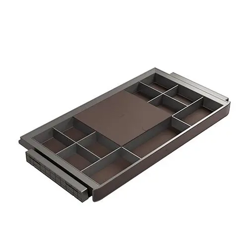 Hera Series Soft-Close Accessory Shelf — kitchen & wardrobe storage hardware | N51 Living (view 1)