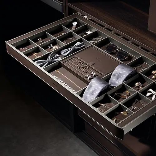 Hera Series Soft-Close Jewelry Shelf — kitchen & wardrobe storage hardware | N51 Living (view 1)