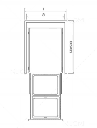 Waste Container (Without Door Panel) — kitchen & wardrobe storage hardware | N51 Living (view 1)