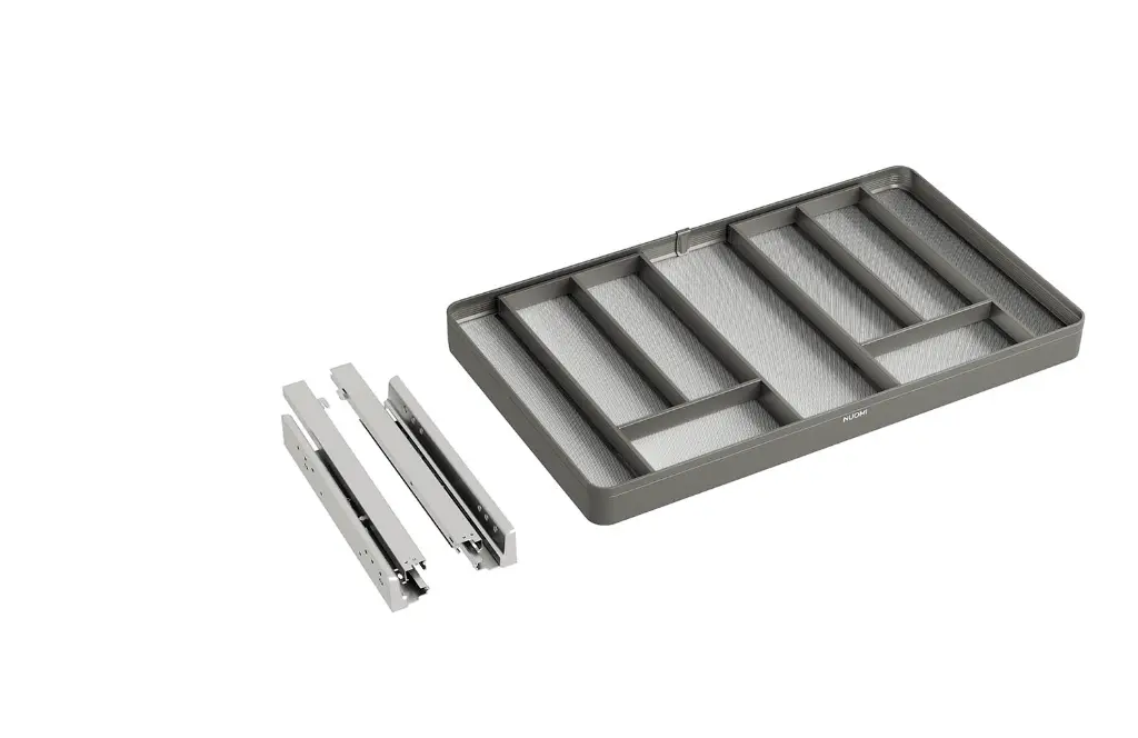 Encanto Inner Pull-out Basket for Cutlery Tray — kitchen & wardrobe storage hardware | N51 Living (view 2)