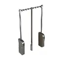 Hera Soft-Close Liftable Hanger — kitchen & wardrobe storage hardware | N51 Living (view 4)
