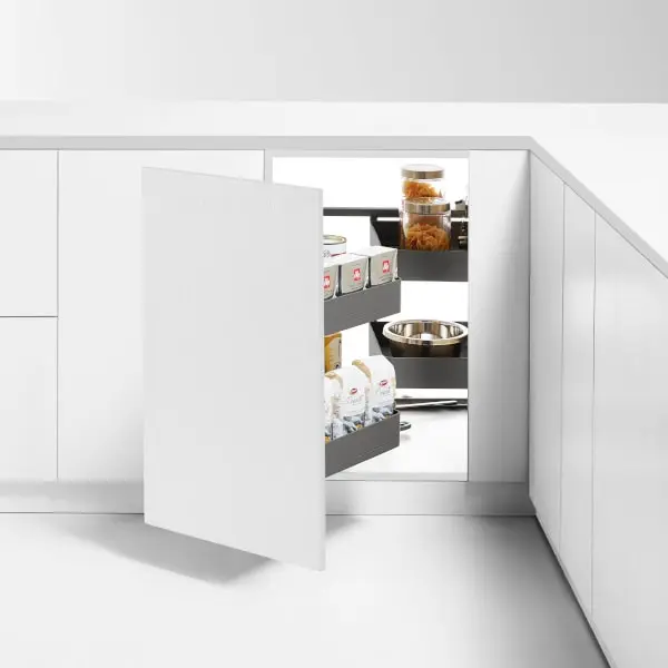 Encanto Magic Corner (Right Open) — kitchen & wardrobe storage hardware | N51 Living (view 4)