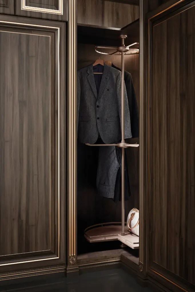 [6052100] Violet High Rotatable Multifunctional Shelf