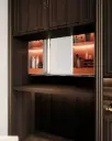Violet Series Smart Makeup Cabinet with Mirror