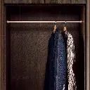 Violet Series Circle Aluminum Alloy Clothes Rail