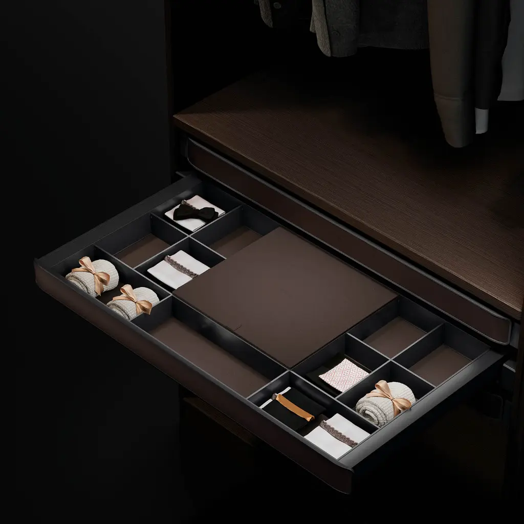 Hera Series Soft-Close Accessory Shelf