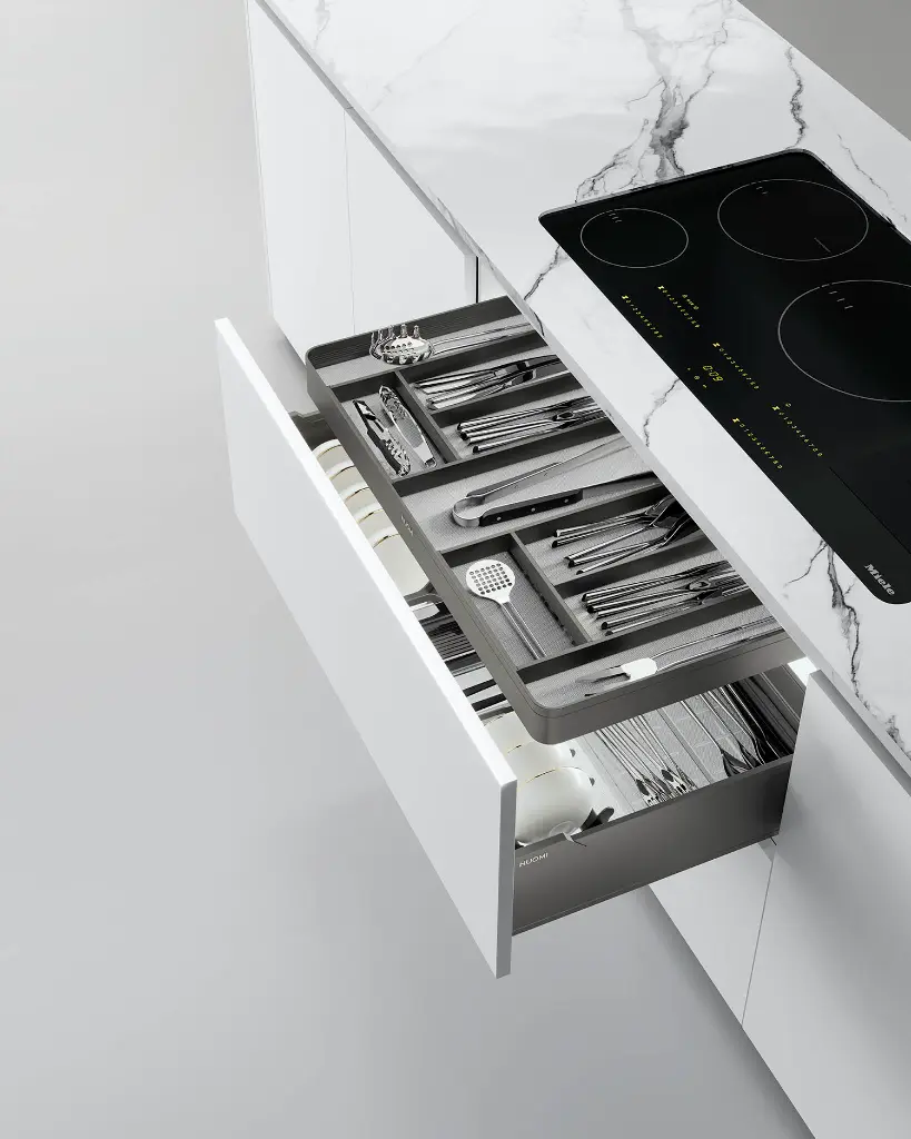 [3186016] Encanto Inner Pull-out Basket for Cutlery ((564-568)x423x85mm)