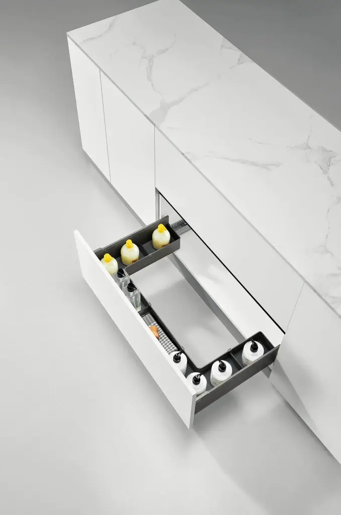 Encanto U-Shaped Basket Under Sink