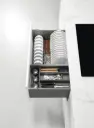 Encanto Multifunctional Basket with Slidable Cutlery Tray