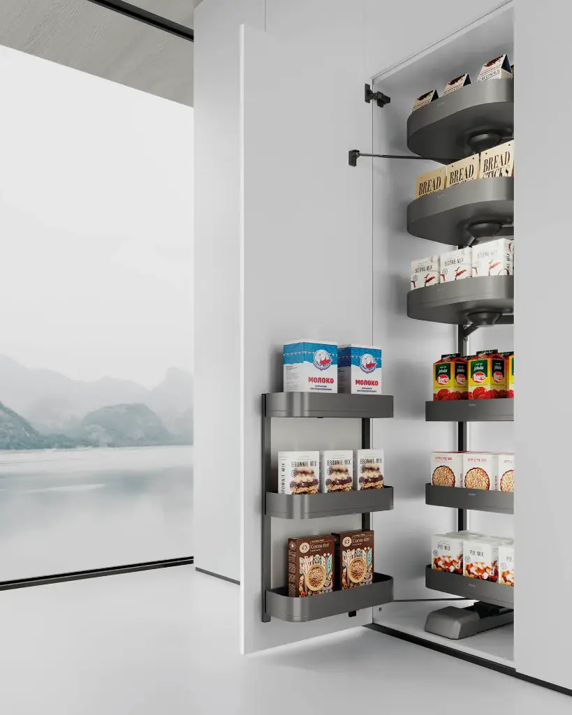 Rotatable Multifunctional Pantry