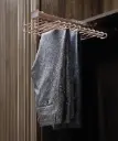 Violet Top-Install S-Shaped Trouser Rack
